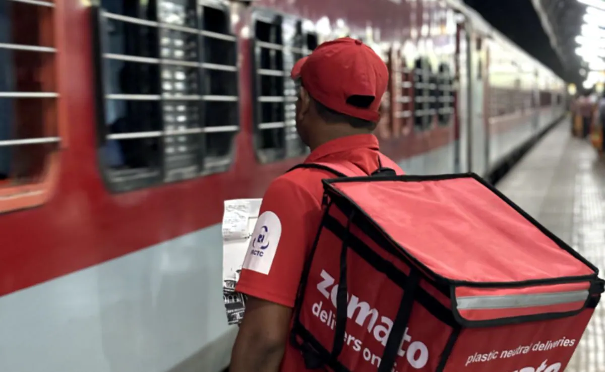 Zomato Teams Up with Indian Railways to Deliver Food at Over 100 Train Stations